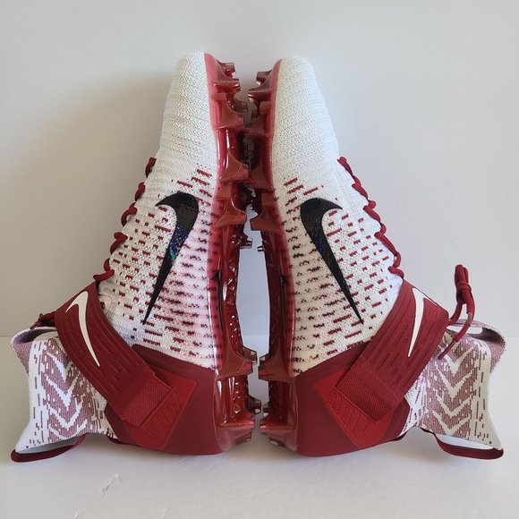 NEW Nike Alpha Menace Elite 2 Football Cleats BV2077-102 Size 16 White